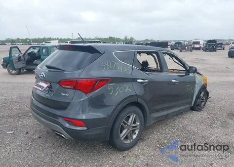 2018 Hyundai Santa Fe Sport 2.4L from USA, damaged, VIN 5XYZT3LBXJG565302
